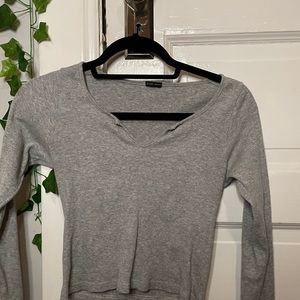 Brandy Melville Paige V-Neck Top